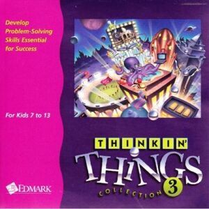 10/$25🦋 Edmark Thinkin' Things Collection 3 CD-ROM